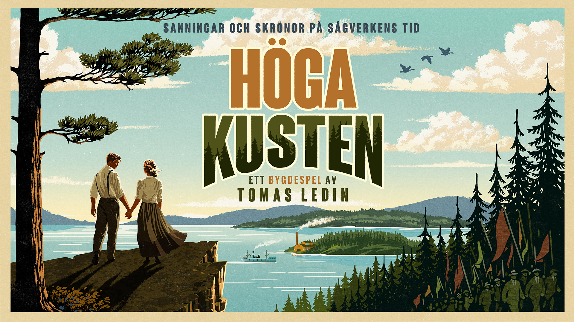 Affisch Höga Kusten