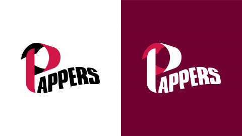 Två logotyper