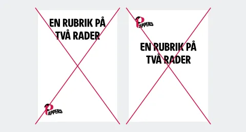 Felaktig placering
