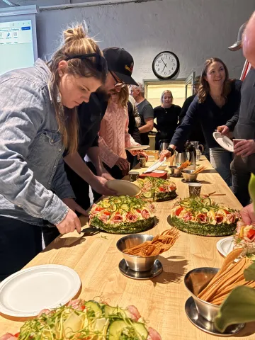 Årsmöte 2026 smörgåstårta