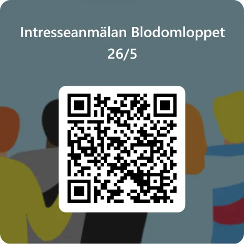 QR blodomloppet