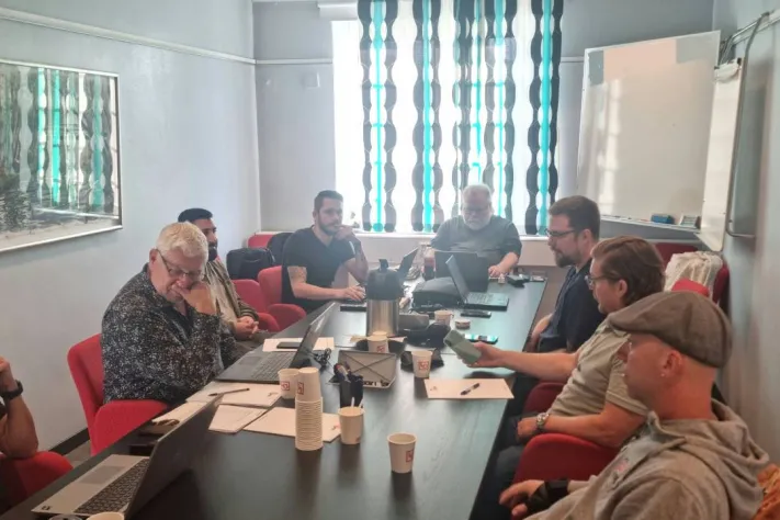 Avdelningstyrelsen samlad 15 september