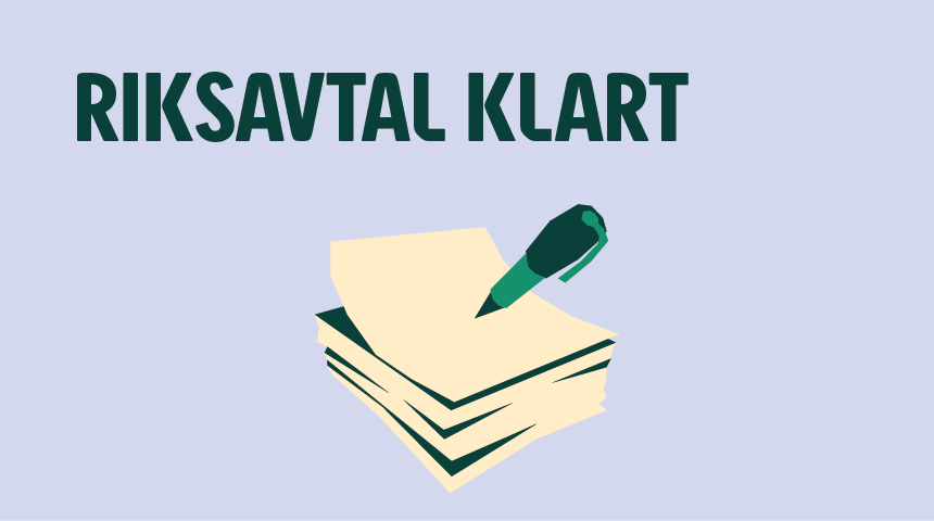 Kollektivavtalet klart